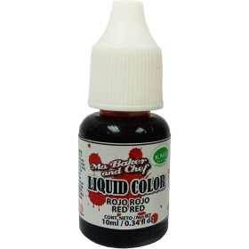 MaBaker Liquid Color Mate Rojo 10 mL