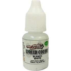 MaBaker Liquid Color Mate Blanco 10 mL