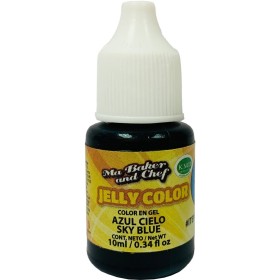 MaBaker Jelly Color Azul Cielo 10 mL