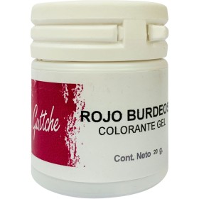 Guttche Gel Rojo Burdeo 20 g