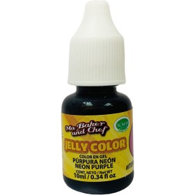 MaBaker Jelly Color Púrpura Neón 10 mL