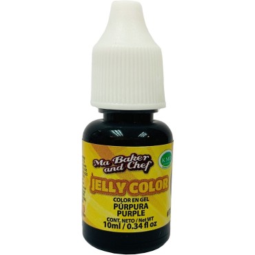 MaBaker Jelly Color Púrpura 10 mL