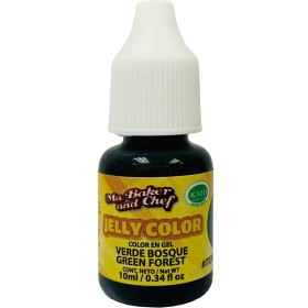 MaBaker Jelly Color Verde Bosque 10 mL